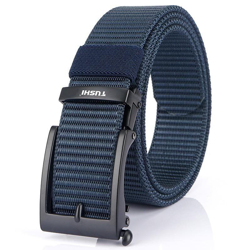 3.5 Nylon Belt Men's Canvas Young Students Korean Automatic Buckle