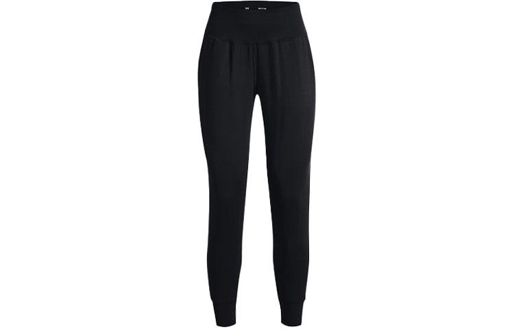 Under Armour Slim Fit Pants Moderate Sweatpants Women s Black 1371021-001 S