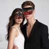 Couple Masquerade Masque Set Mardi Gras Party Ball Half-Face Masque Venetian Party Halloween Accessory for Men Women