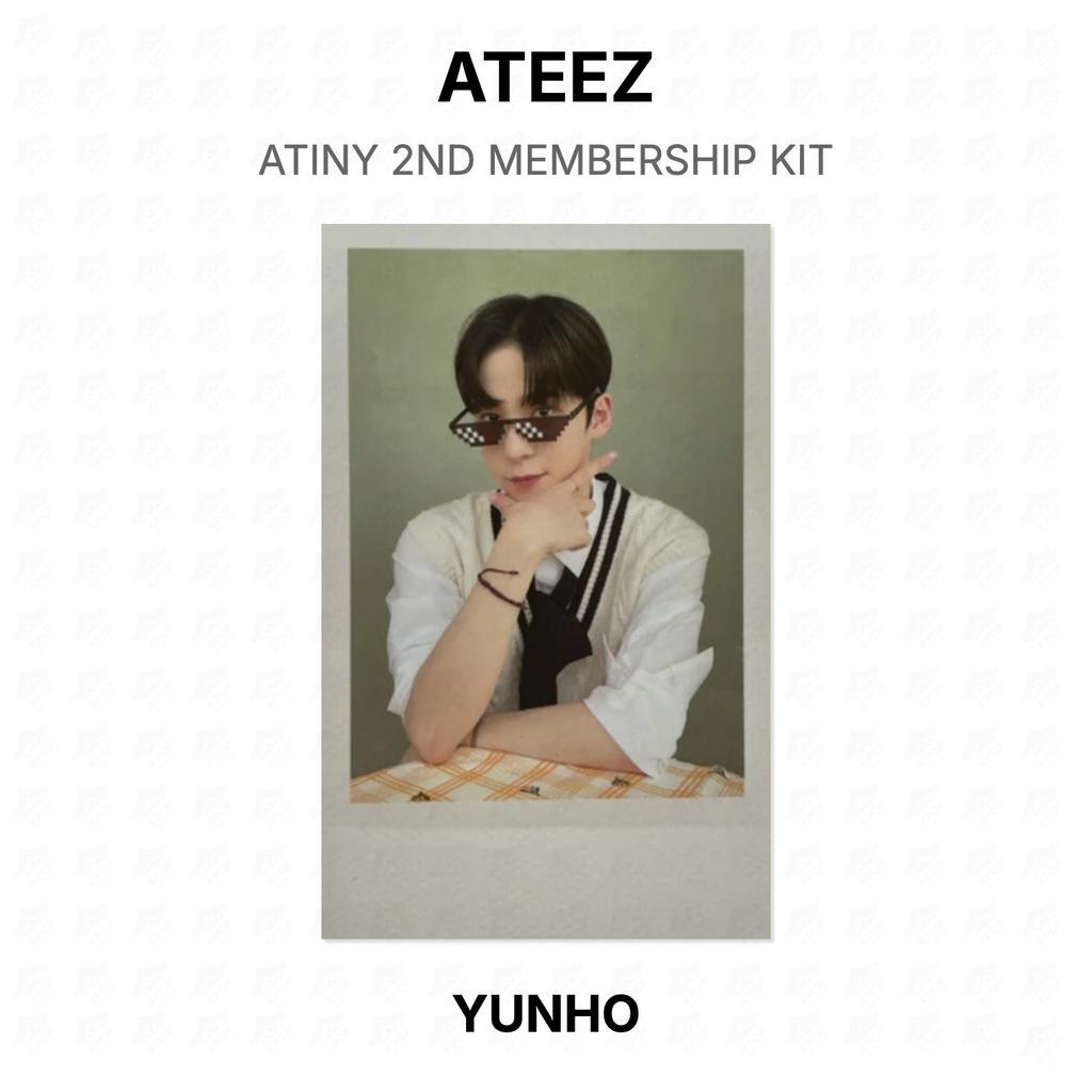 ATEEZ ATINY 2ND MEMBERSHIP KIT Official Photocard