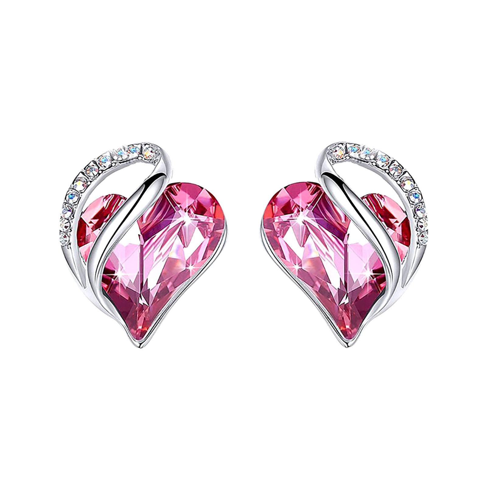 

Серьги с кристаллами любви, двенадцать цветов, серьги, праздничные подарки H