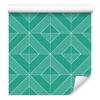 Geometric Sea Rhombus Wallpaper for Living Room and Bedroom 50x1000
