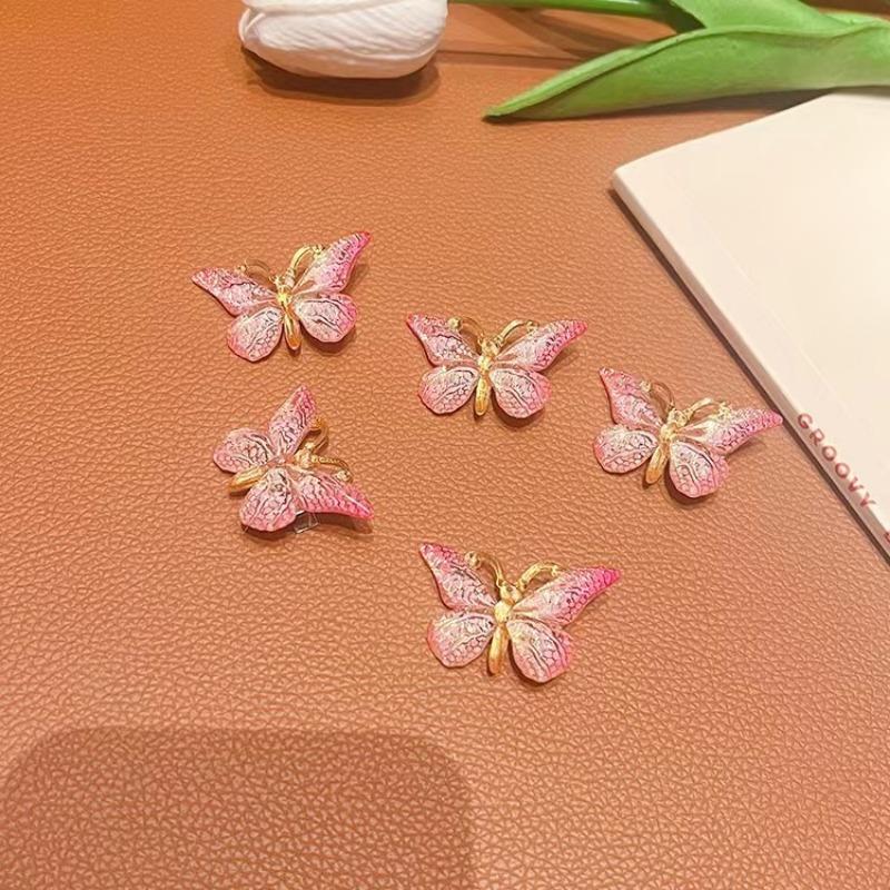 5 Stück Schmetterling Haarnadel Mädchen Haaraccessoires