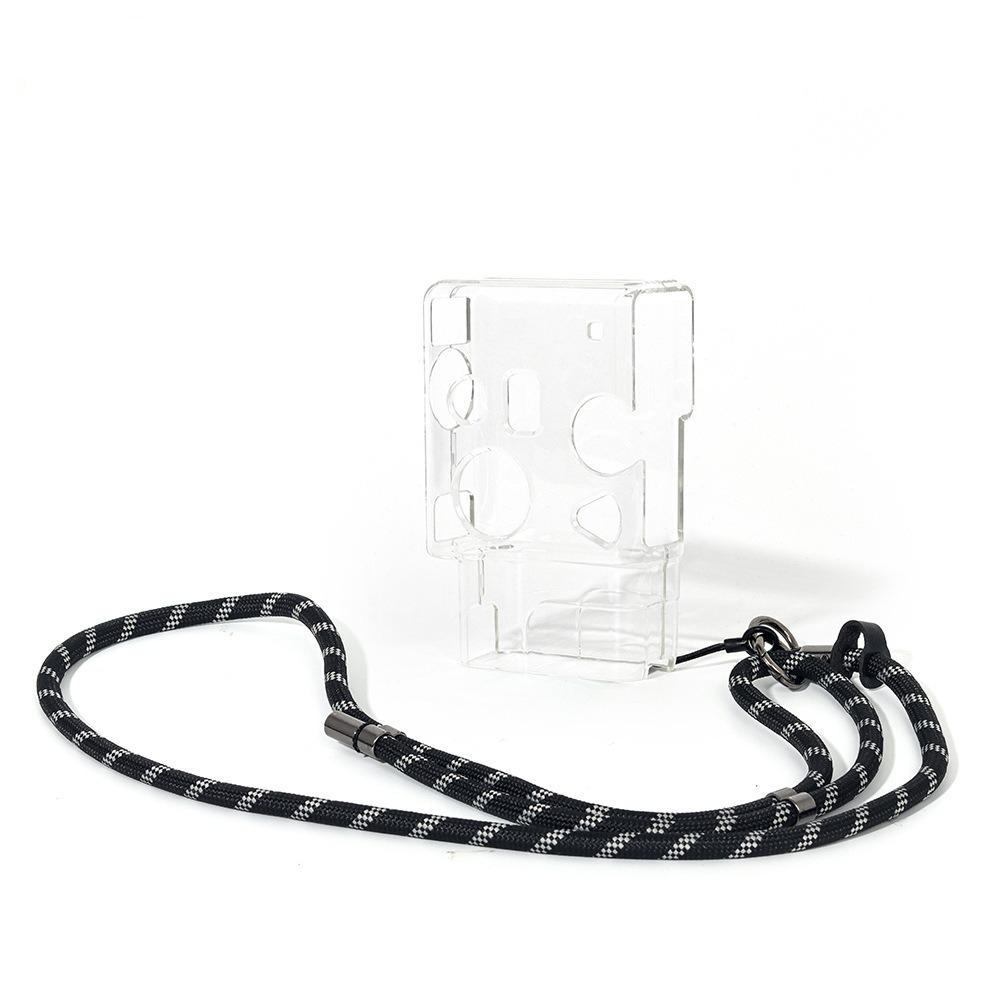 [Film Lab] Instax Mini EVO Cinema Transparent Case Camera Protective Case with Strap CAA24 чистый