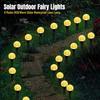 20/30LED Outdoor Solar Bubbles Lawn Lamp String Set Landscape Decoration IP65 Waterproof Leds Solar-Powered Stake Lights for Garden Yard