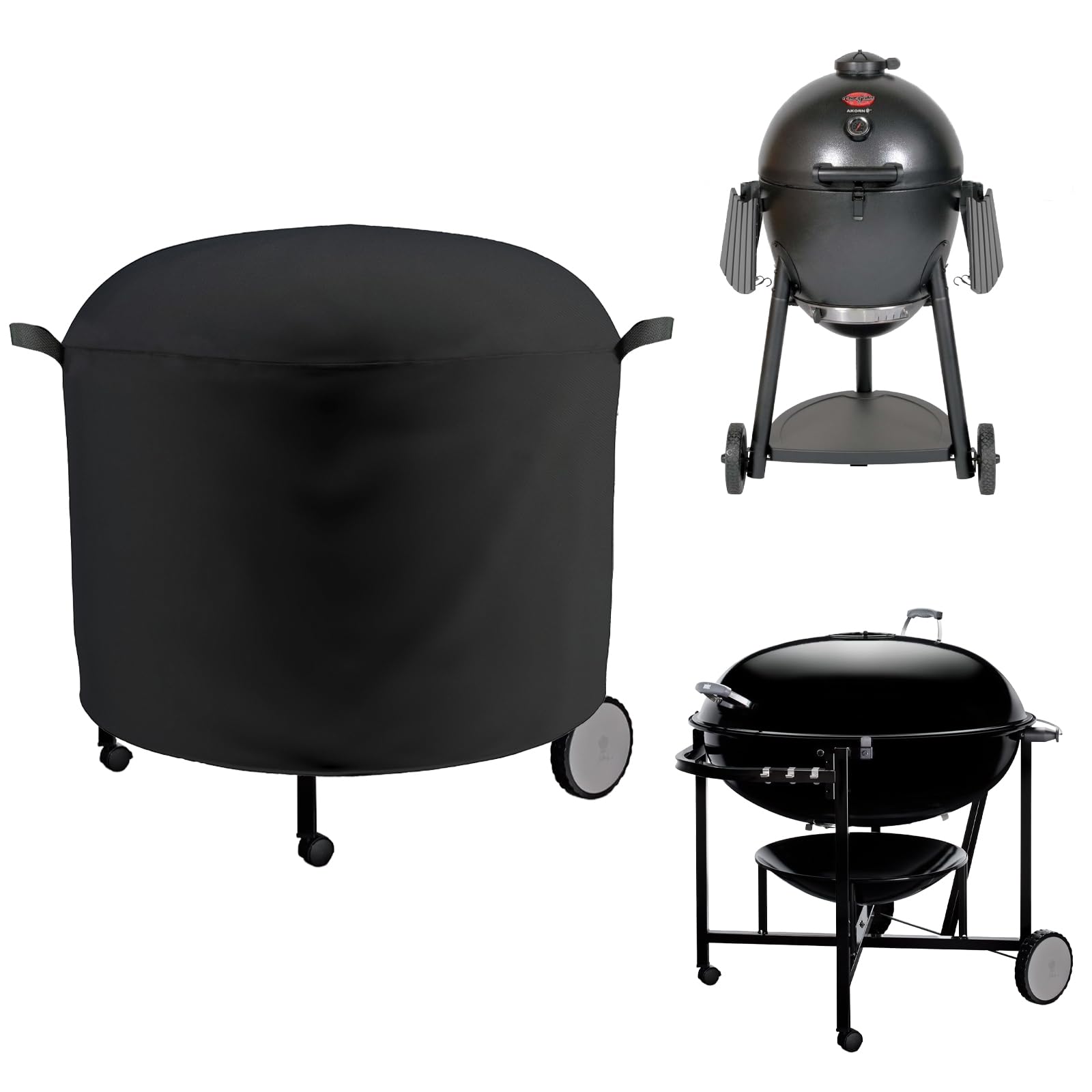 Cover Geny Outdoor Round Grill Cover for Weber Master Touch Charcoal Grill (46-inch D)