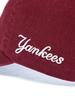Emelbi Signature Unstructured Ball Cap Ny (Wine)