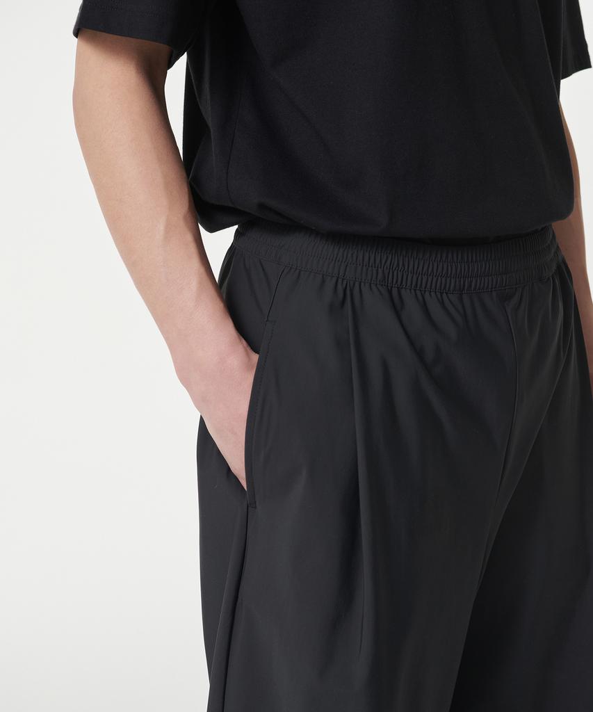 MUSINSA STANDARD Cooling Loose Tapered Elastic Waist Pants [Dark Gray]