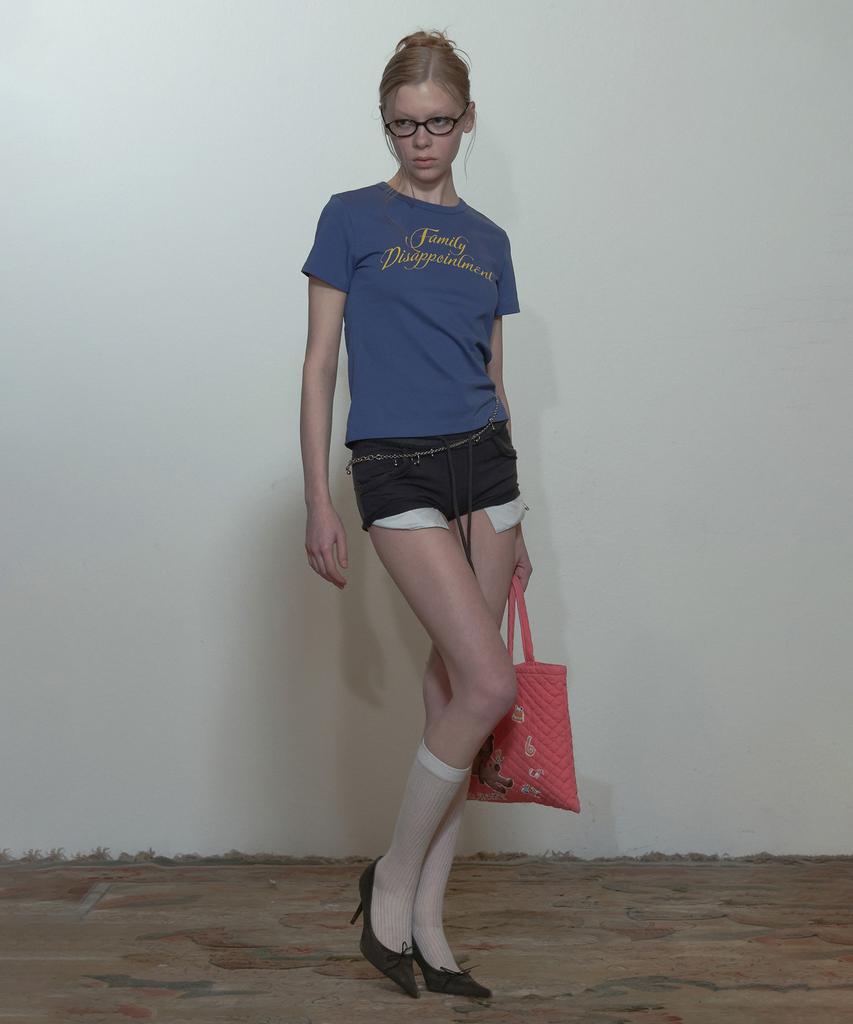 SCULPTOR Family Disappointment Tee Vintage Blue