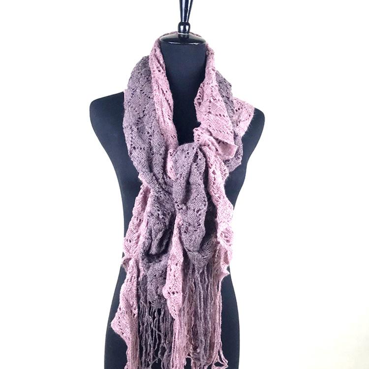 Autumn And Winter Warm Cashmere Fringed Student Plaid Scarf Women'S Winter Versatile Shawl