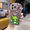 Phone Case: 2D Flat Design Suitable for iPhone 18 17 16 15 14 13 Pro Protective Case, Couple Style, Glitter Little Bear, Christmas and Halloween Gifts