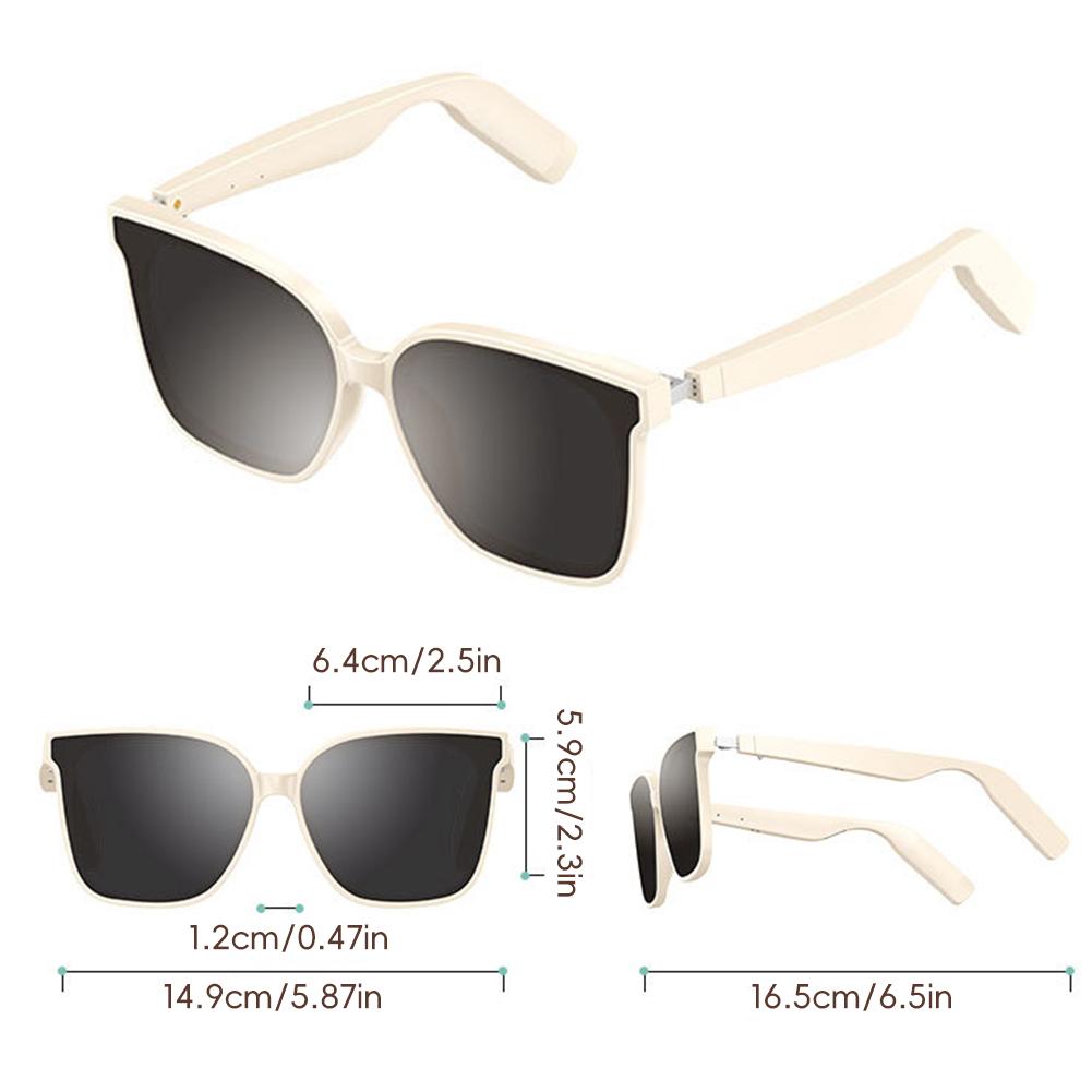 5.3 Smart Bluetooth Sun Glasses Outdoor Running Cycling Semi-Open Speakers Stereo Wireless Phone Headset Polarized Eyewears