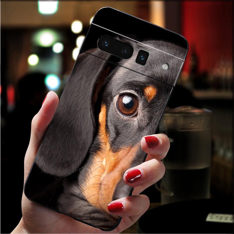 

Phone Case For Google Pixel 10 9 Pro XL 9A 8 7 6 Pro Pixel 8A 7A 6A Pixel 8 7 6 5 Dachshund Dog Google Pixel 9a