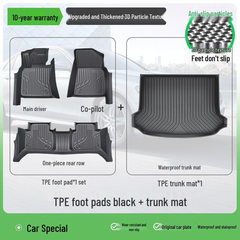 Toyota Corolla Rui Fang TPE Silk Coil Full Coverage Car Mats for Driver's Seat