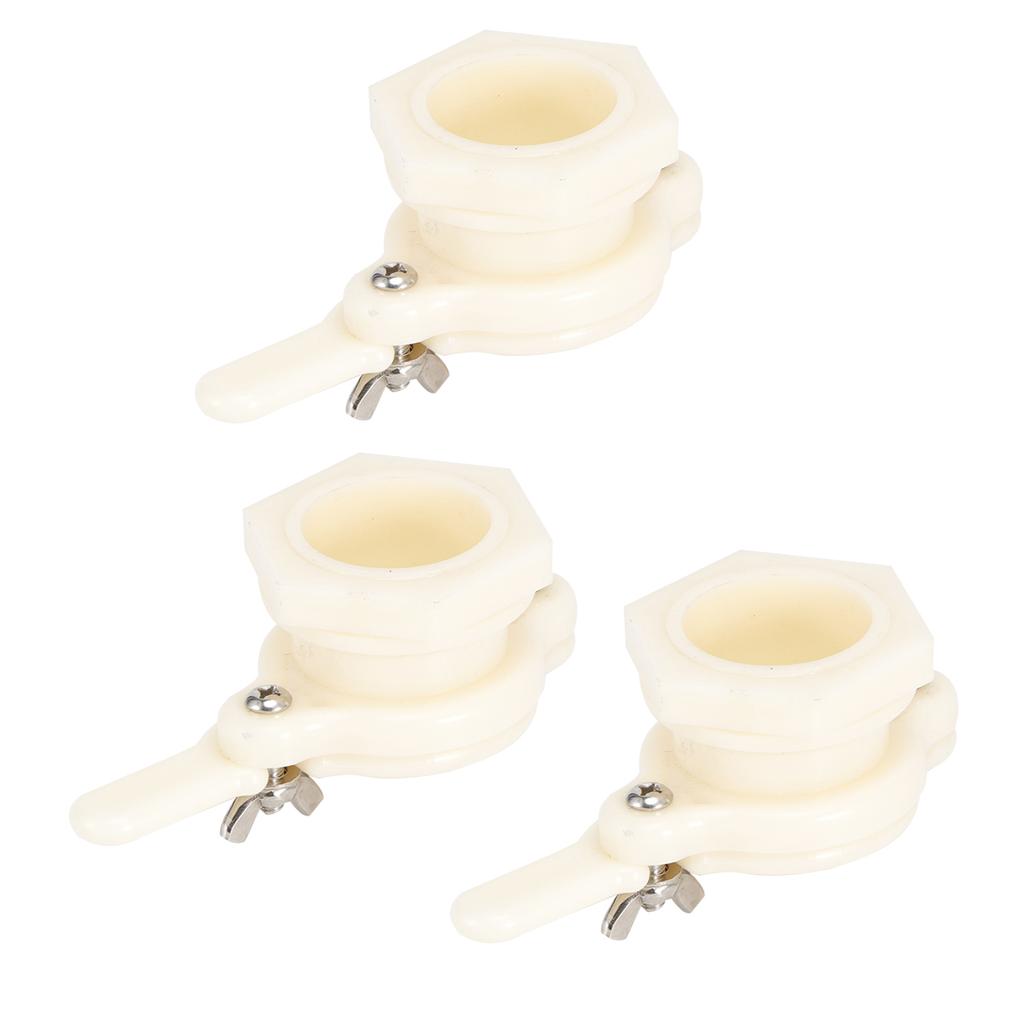 3Set Honey Tap Gate Valve Tools Honig Extractor Zubehör Imkerei Ausrüstung Versorgung