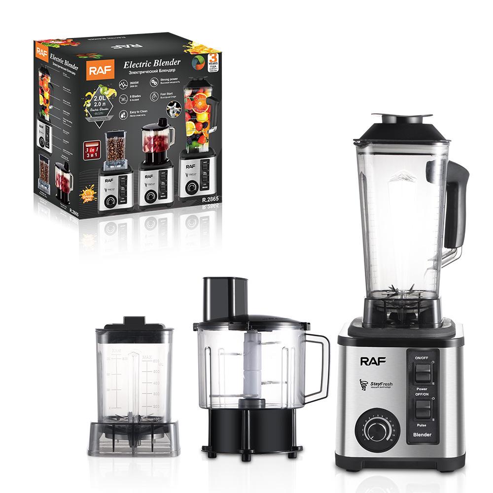 

EU Multifunctional 3-in-1 Juicer, Food Processor, and Meat Grinder R.2865 EU Standard