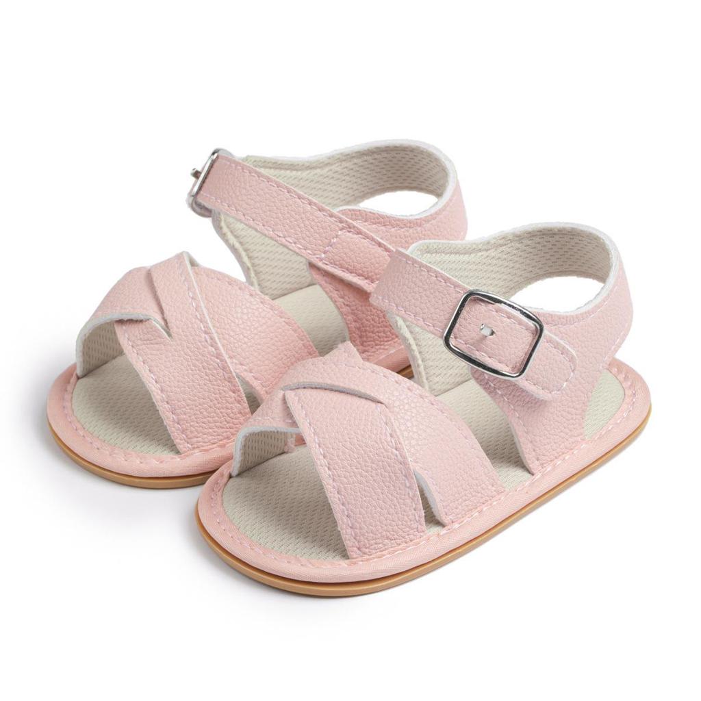 Breathable Summer Baby Sandals with Soft Rubber Soles for Toddlers