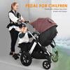 2 in 1 Sit and Stand Stroller Pedal Adapter Creative Strollers Step Board Adapter  Outdoor