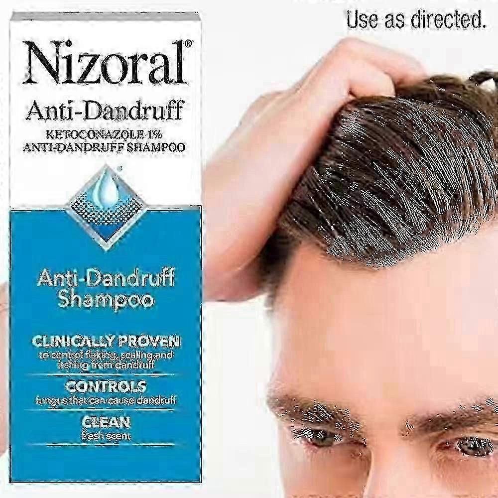 Anti-Dandruff Shampoo 7 Fl Oz, Fresh Scent, Nourishing, Scalp Blood Circulation