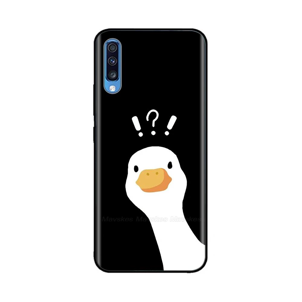 Shockproof Cover For Samsung Galaxy A70 Case Soft Silicon TPU Print Cover For Samsung A70 Case A 70 A705F Funda Shell Back Cases