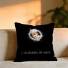 Children Of Men Cushion Cover Cozy Velvet Throw PillowSoft Warm Cushion For Sofa  Bed