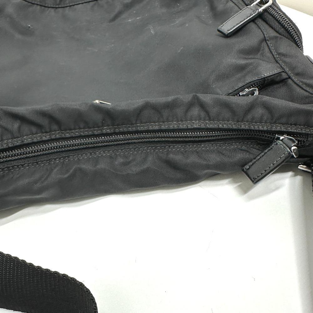 PRADA BT426T Shoulder Bag Shoulder Bag Shoulder Bag Nylon Black/SilverHardware
