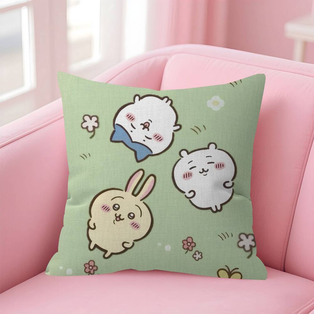 Anime Cute Japan Classic Cushion Cover Inches Farmhouse Decor Home Throw Pillow Covers for Couch Decorations