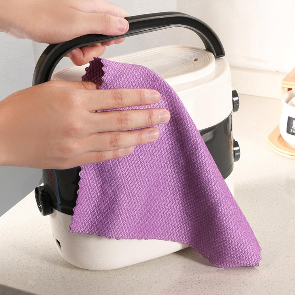 10-1 Cleaning Cloth, Remove Watermark Glass Cloth, Easy and Fast To Remove Water Stains and Watermarks, Kitchen Cleaning and Car Mirror Cleaning