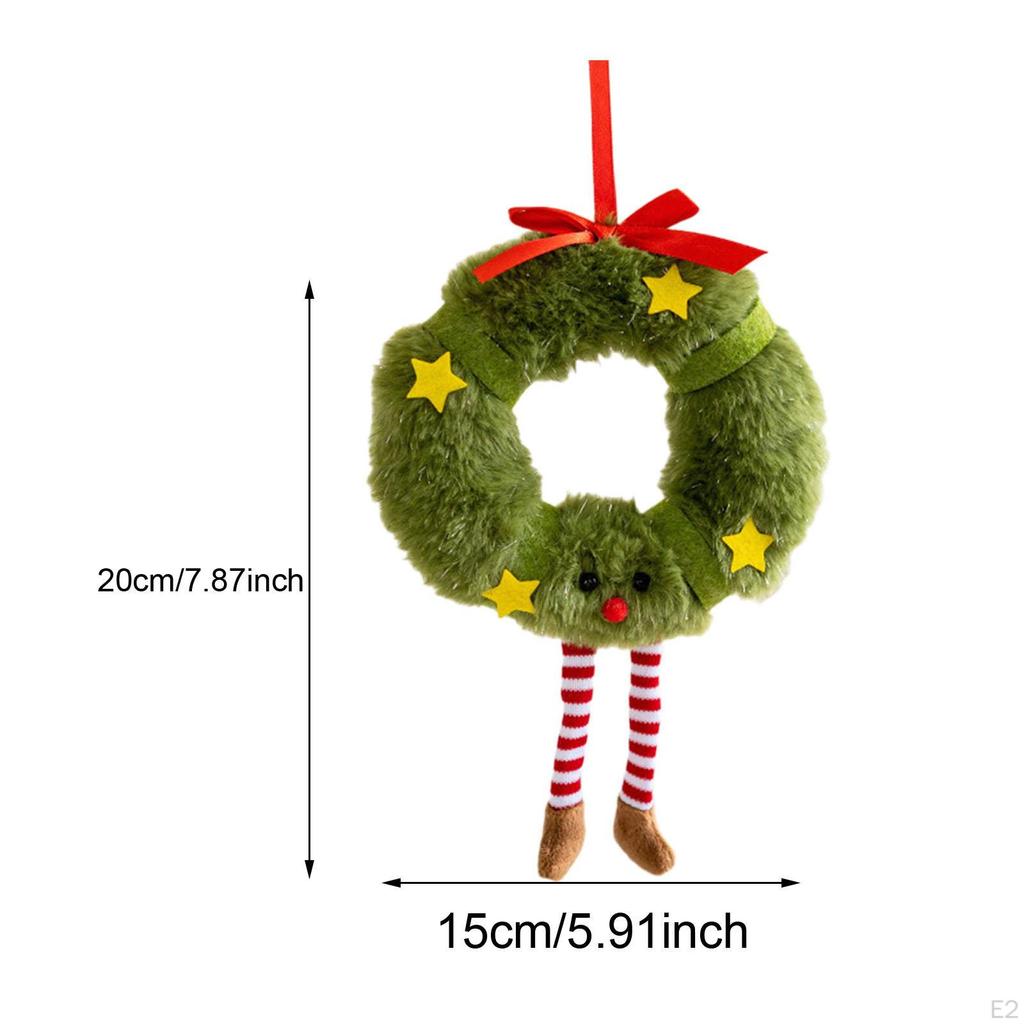 Christmas Tree Plush Pendant Decor, Collectible, Display Xmas Decoration, Hanging