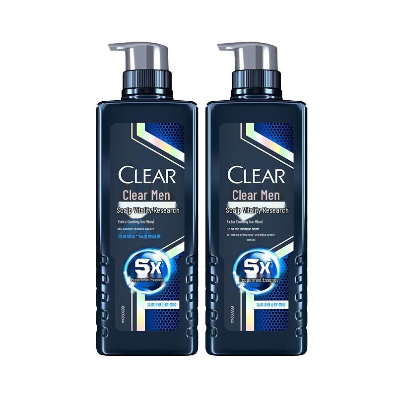 

Clear Men s Anti-Dandruff Cooling Shampoo