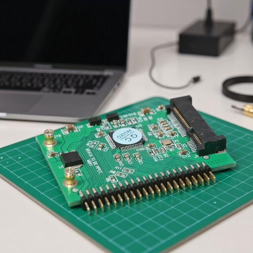 2.5 Inch Mini PCIE Adapter 44 Pin Interface Card Reader MSATA SSD Adapter  Hard Disk Conversion