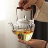 Chaxun Diamond Glass Teapot with Handle & Lid