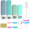 Leak-Proof Travel Bottle Set Soft Portable Lotion Container  Sub-bottling Tool
