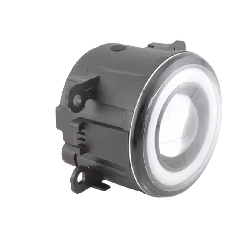 For Jimny 2018- JB43 LED Front Fog Light Angel Eye Daytime Running Light White Lens Car Parts