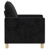 Sofa Black 76 x 81 x 87.5 cm Polyester