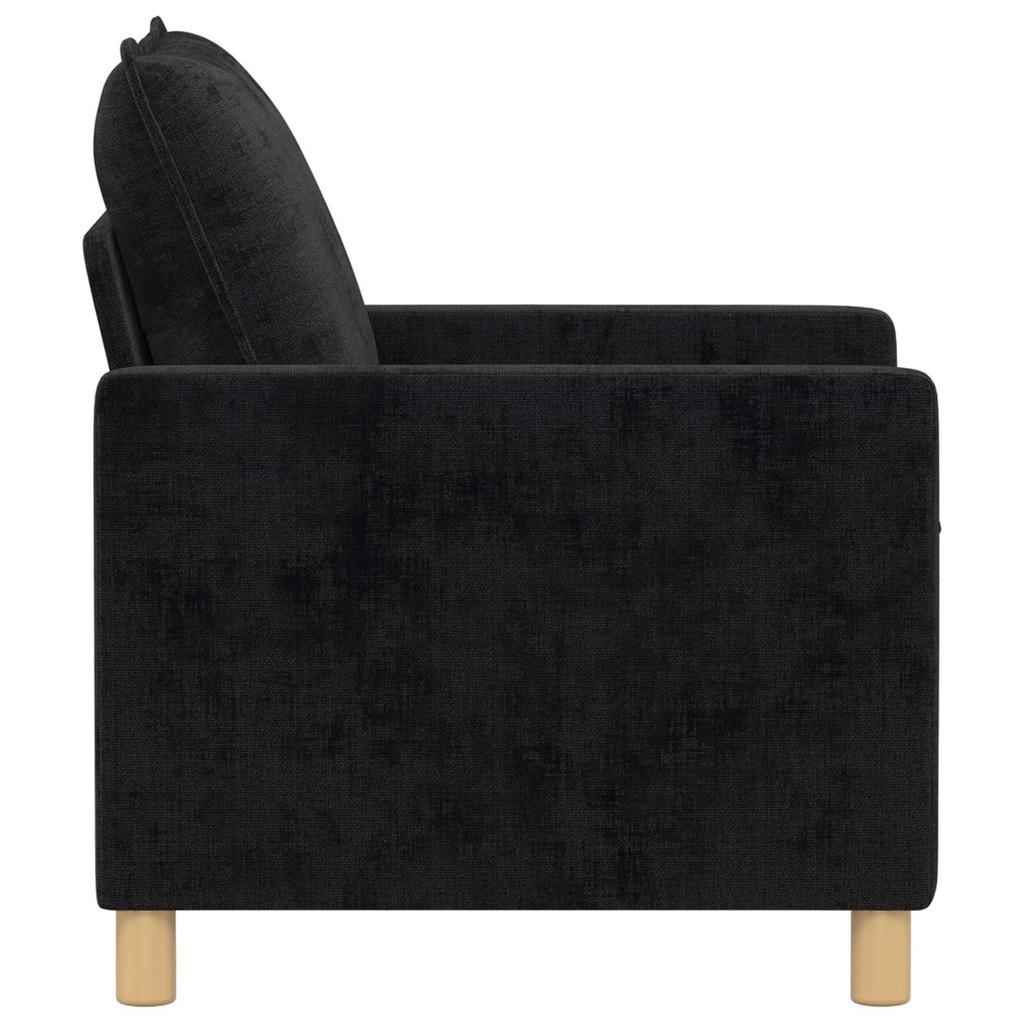 Sofa Black 76 x 81 x 87.5 cm Polyester