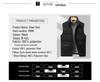 XueZhongFei Men's Casual Stand-Collar Down Vest X32137591F