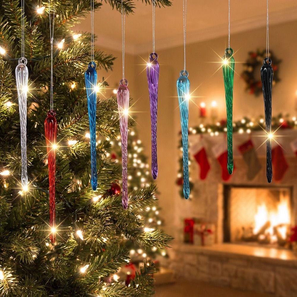 Twisted Water Drop Design Christmas Tree Pendants Wedding & Outdoor Decor
