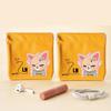 Stray Kids PU Leather Coin Purse Cute Cartoon Digital Storage Bag Portable Earphone Cable Lipstick Organizer Pouch Gift