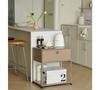 Bedroom Bedside Table Modular Combination Bedside Table Stainless Steel Frame Wooden Furniture Storage Sofa Side Cabinet