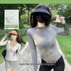 Women's Ice Silk Sun Protection Jacket - Stand Collar, Breathable, Slimming, Lightweight for Summer & Yoga