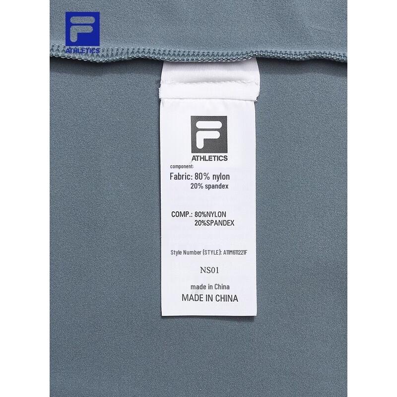 FILA Men's 2026 Spring Fitness Half-Zip Long-Sleeve Top