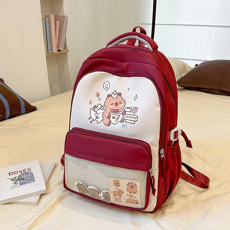 Students Third To Sixth Grade Schoolbag Cartoon Backpack Women's Backpack
