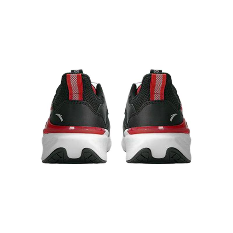 Anta Kids Synthetic Leather Fabric PG7 Sports Fashion Trend Shock Absorption Low Top Running Shoes Kids Sneaker Black Heat-Red 312515527R-2