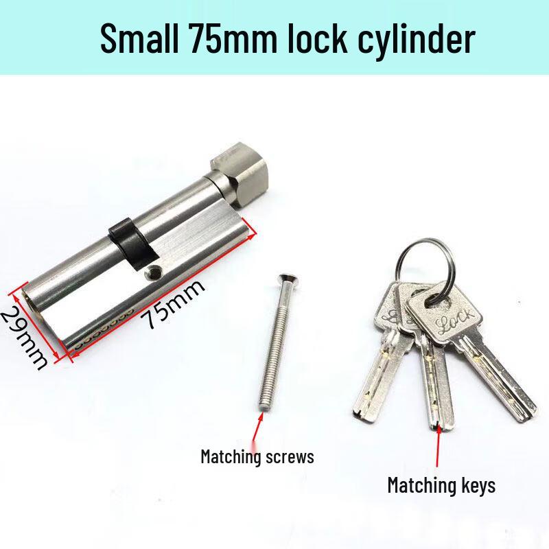 Lai Yu Universal Aluminum Alloy Interior Door Lock Cylinder