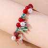 Christmas Tree Elk Xmas Bracelet Elk Santa Claus Hand Chain Exquisite Christmas Jewelry  Girl