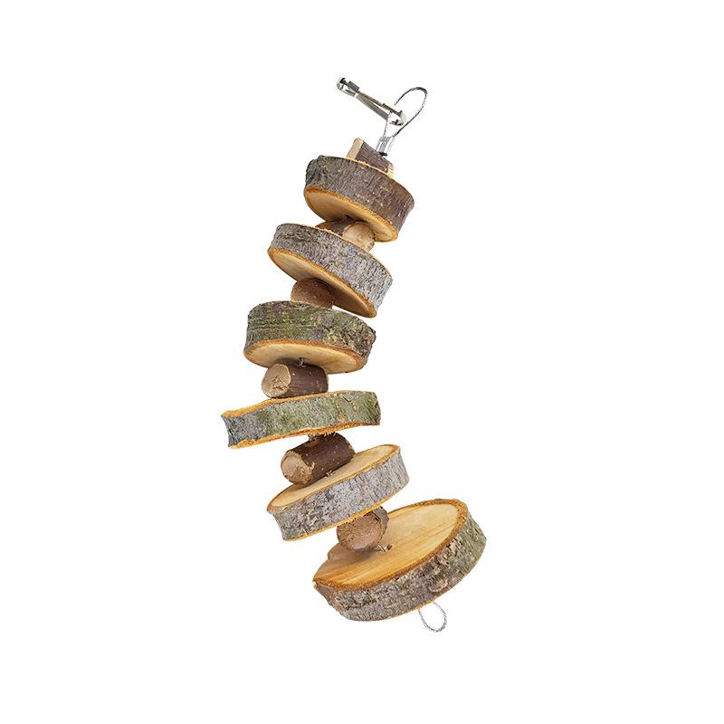 Apple Wood Chew Toy for Rabbits, Guinea Pigs, Chinchillas, and Hamsters