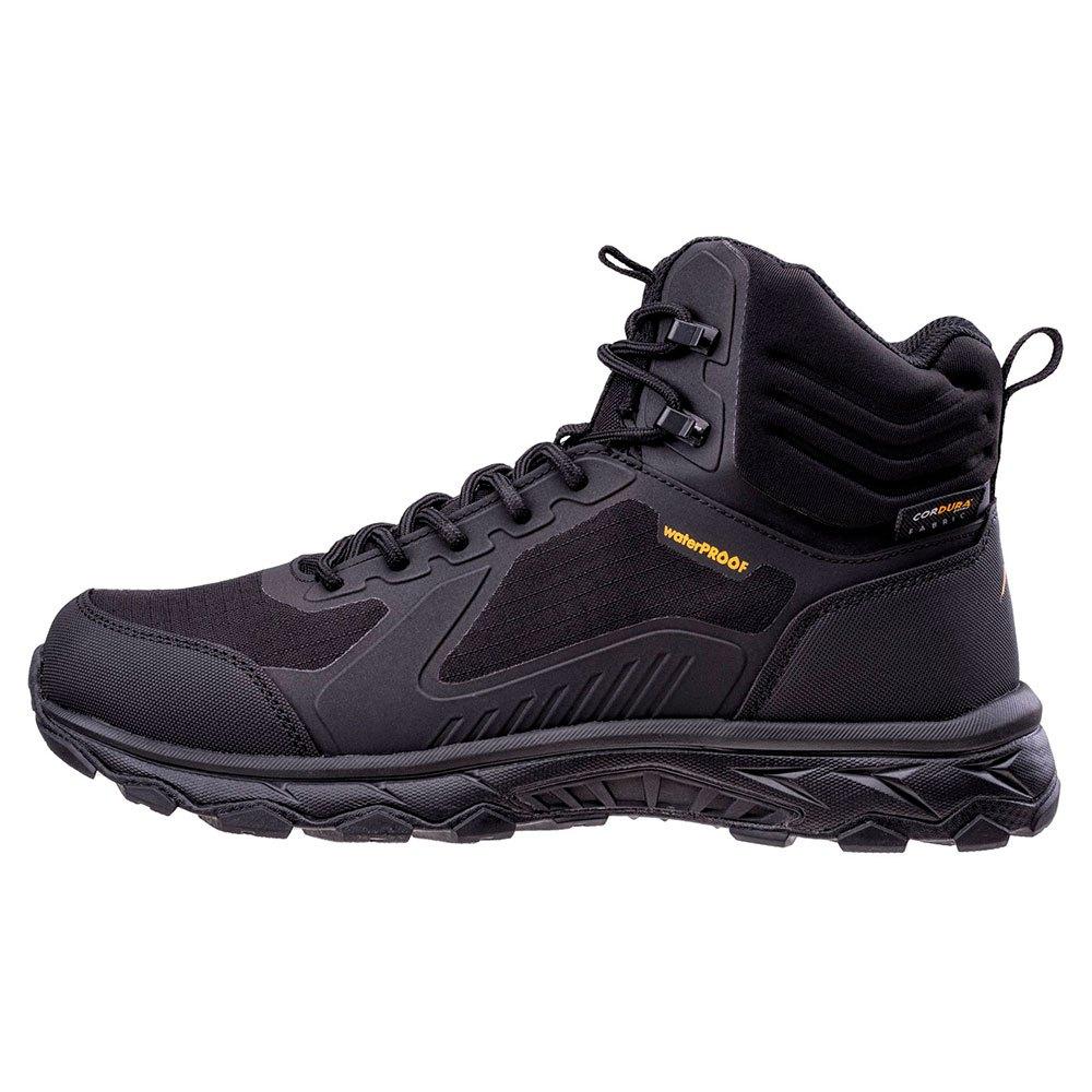 Elbrus Mens Hixon Waterproof Mid Cut Hiking Shoes
