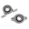 1pcs Zinc Alloy KP/KFL Self-aligning Pillow Bearing Dia 8/10/12/15/17/20/25/30/35mm Ball Bearing Pillow Block Mounted Support