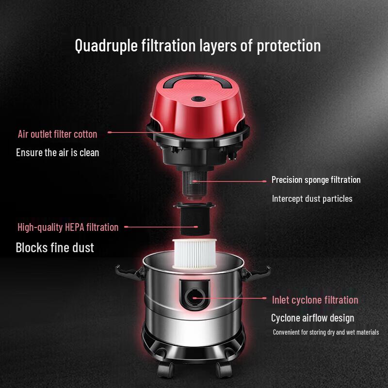 Aspirateur Balai Multifonctionnel SUPOR